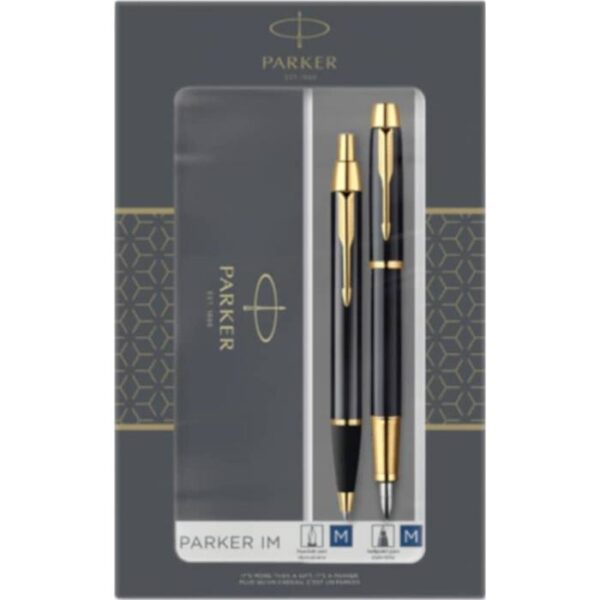 PARKER I.M. Black Lacquer GT πένα & στυλό διαρκείας