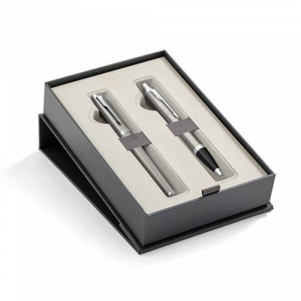 PARKER I.M. essential Stainless steel CT Roller & στυλό διαρκείας