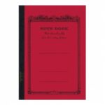 APICA notebook B5 ριγέ CD15RN κόκκινο 179×252mm