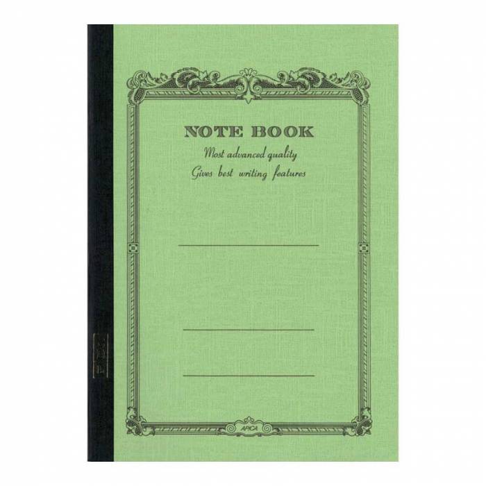APICA notebook B5 ριγέ CD15HN light green 179×252mm