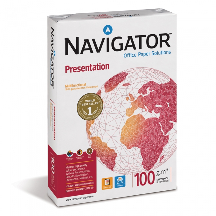 Χαρτί εκτύπωσης ΝAVIGATOR  100gr presentation 500φ