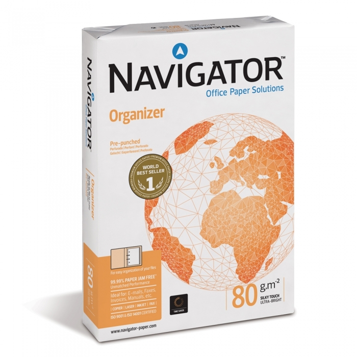Xαρτί εκτύπωσης NAVIGATOR 80gr  organizer