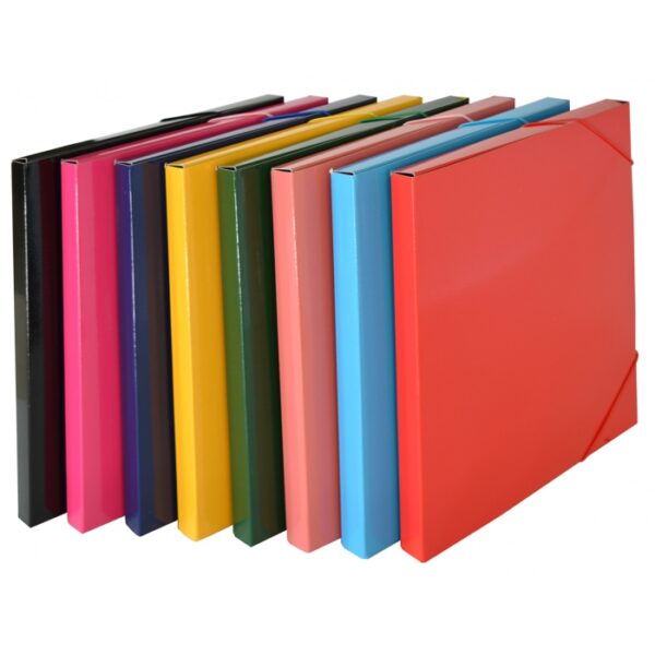 Κουτί SALKO πλαστικοποιημένο 3cm σε διάφορα χρώματα
