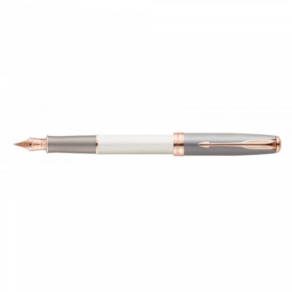 PARKER Sonnet πένα pearl and grey GT great expectations