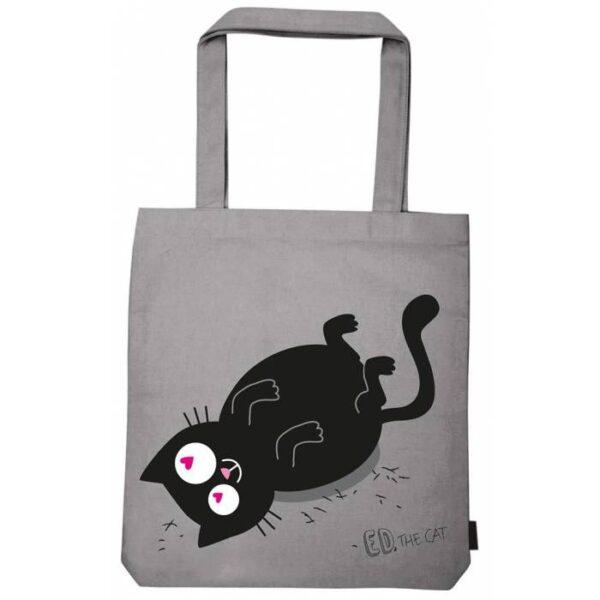 MOSES shopping bag black cat 42X38εκ. 27475