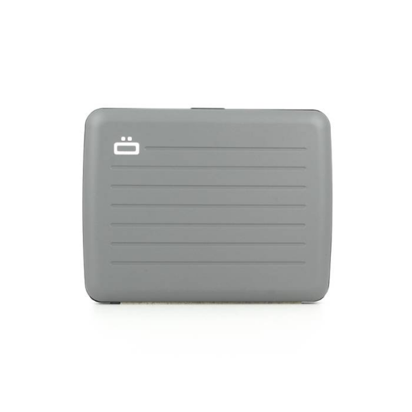 OGON aluminiium wallet smart case V2 stone grey